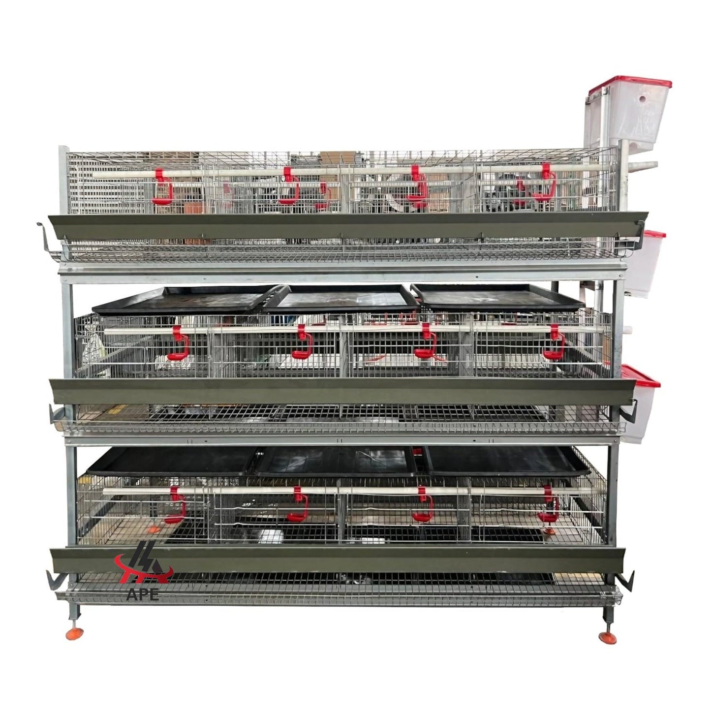 120 Layer Chicken Cage H Frame