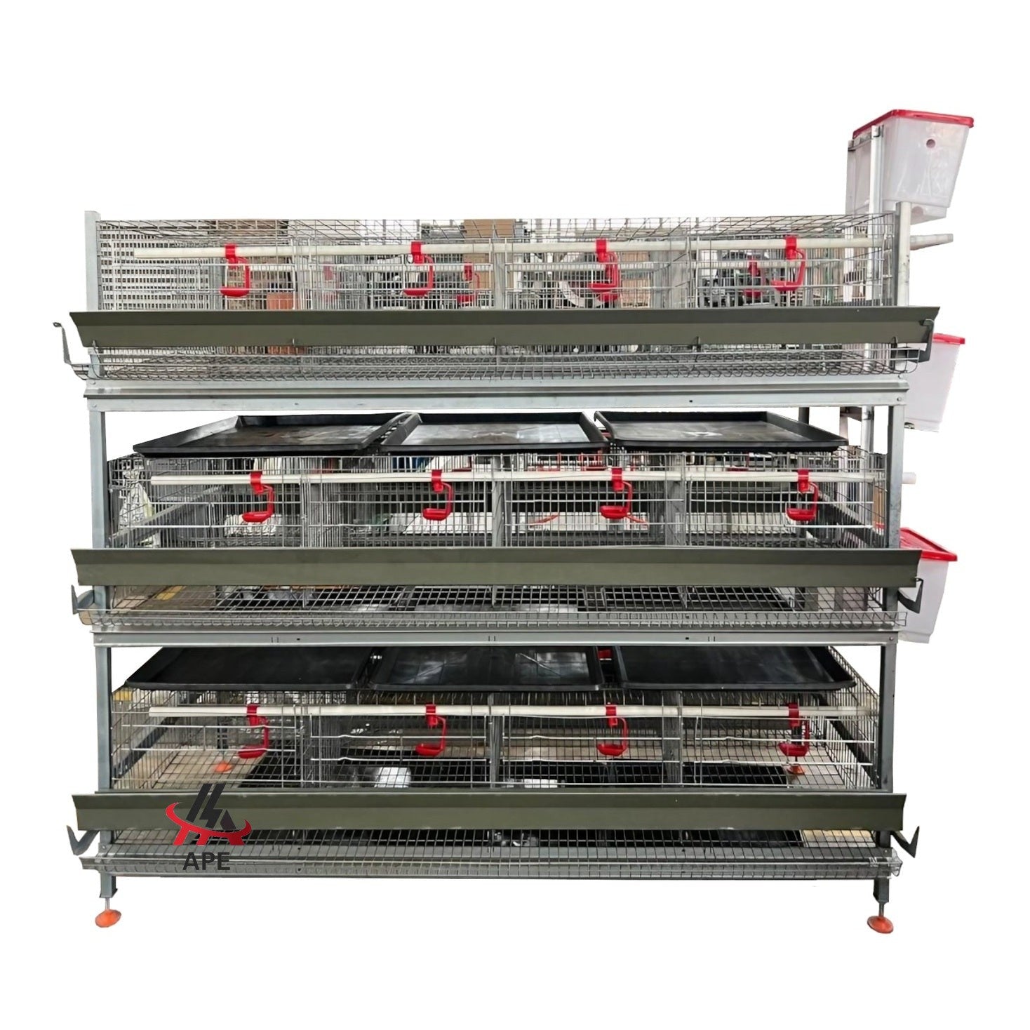 120 Layer Chicken Cage H Frame