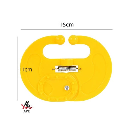 Livestock Nose Ring with Spring Mechanism